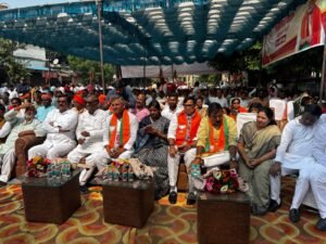सेवा संकल्प सभा एवं सेवा ज्योति यात्रा का भव्य आयोजन, जनप्रतिनिधियों और कार्यकर्ताओं का जुटा हुजूम
