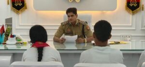 नवागत एसएसपी ने पुलिस कार्यालय में सुनीं फरियादियों की समस्याएं
